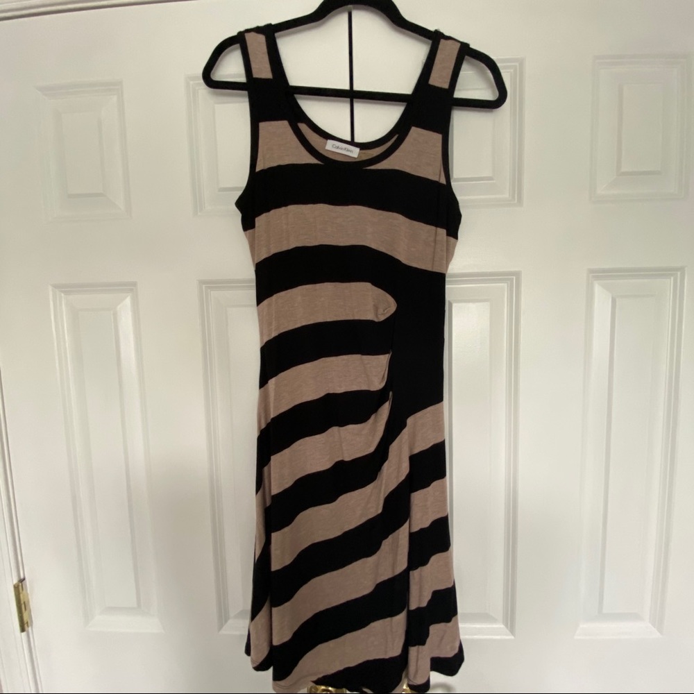 Calvin Klein Striped Dress